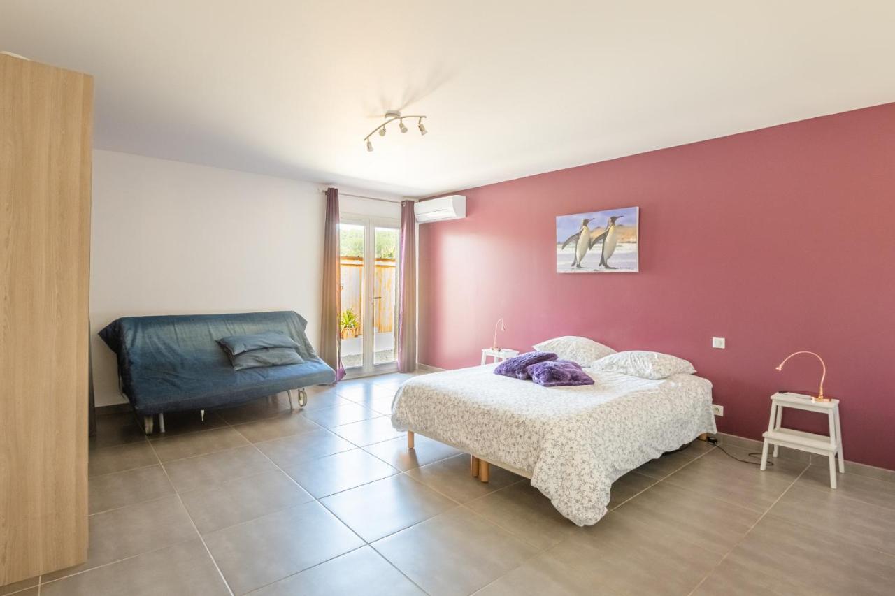 Villa Avec Piscine Et Jaccuzy Bize-Minervois Bagian luar foto